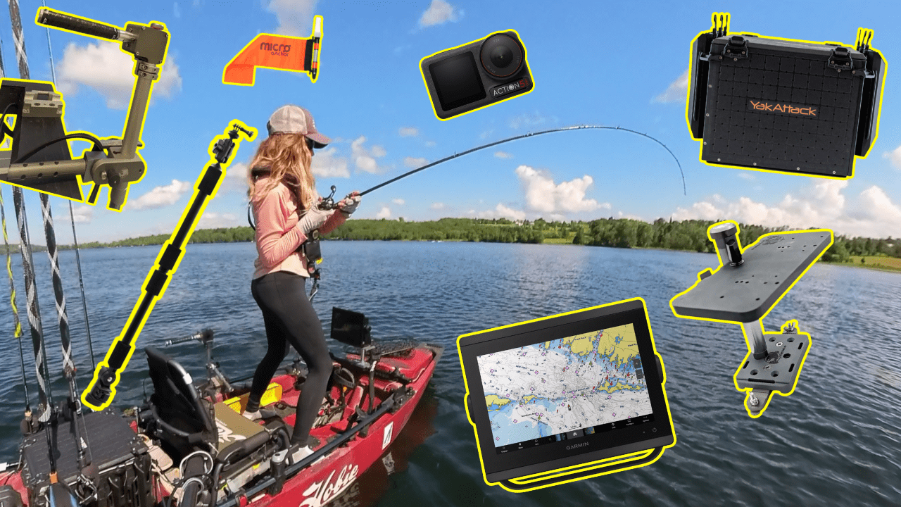 Video: My Kayak Fishing Accessories Overview + Filming Set-Up